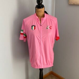 NWT Pink Cycling Jersey OCG Men Size XL